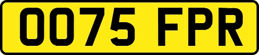 OO75FPR