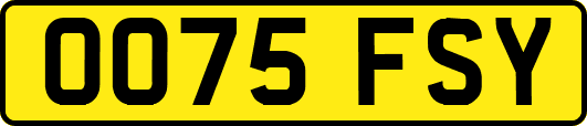 OO75FSY