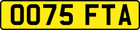 OO75FTA