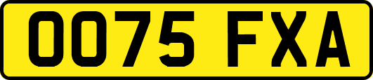 OO75FXA