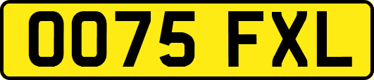 OO75FXL