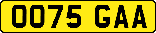 OO75GAA