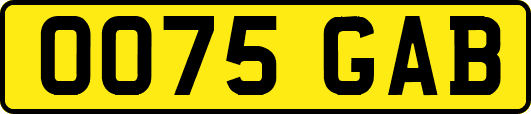OO75GAB