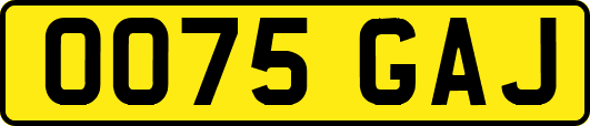 OO75GAJ