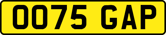 OO75GAP