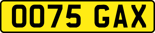 OO75GAX