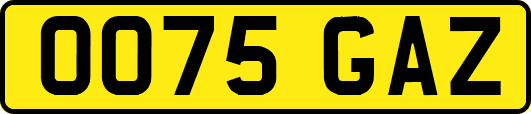 OO75GAZ