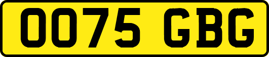 OO75GBG