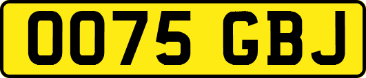 OO75GBJ