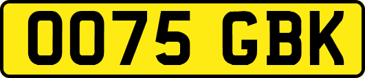 OO75GBK