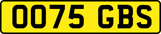 OO75GBS
