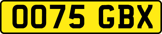 OO75GBX