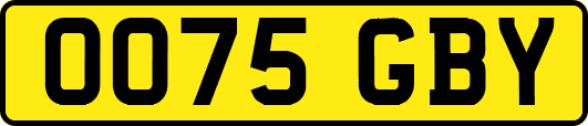 OO75GBY