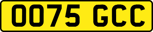 OO75GCC