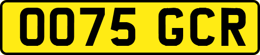 OO75GCR
