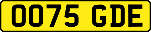 OO75GDE