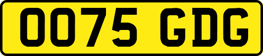 OO75GDG