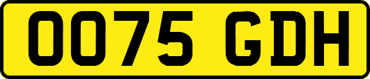 OO75GDH