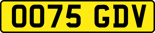 OO75GDV