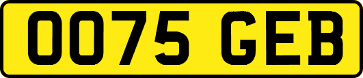 OO75GEB