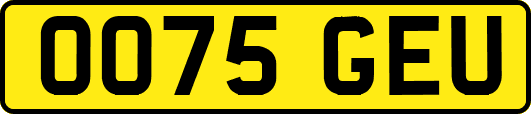 OO75GEU