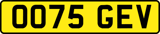OO75GEV