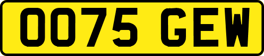 OO75GEW