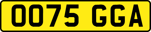 OO75GGA