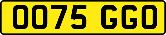 OO75GGO