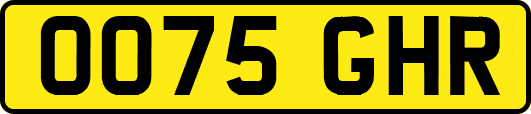 OO75GHR