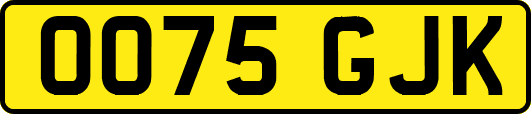 OO75GJK