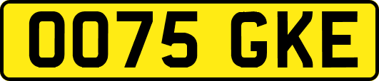 OO75GKE