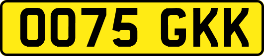 OO75GKK