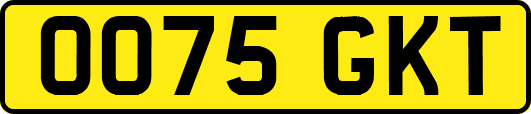 OO75GKT