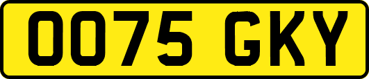 OO75GKY