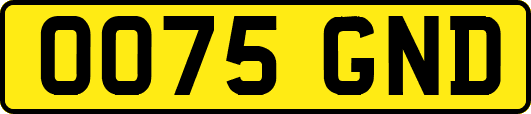OO75GND