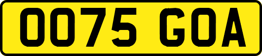 OO75GOA