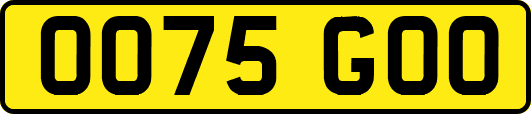 OO75GOO