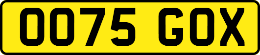 OO75GOX