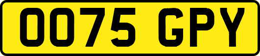 OO75GPY