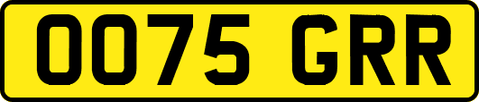 OO75GRR