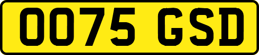 OO75GSD