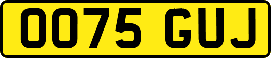OO75GUJ