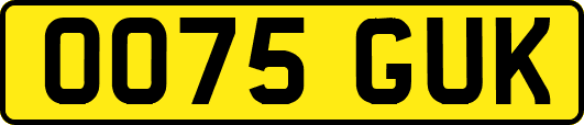 OO75GUK
