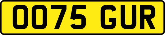 OO75GUR