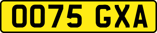 OO75GXA