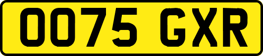 OO75GXR