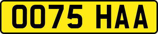 OO75HAA