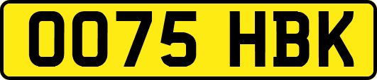 OO75HBK