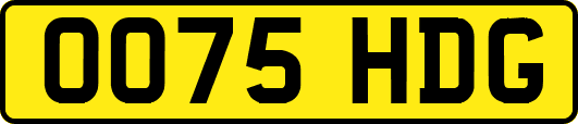 OO75HDG